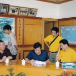 2006年7月30日 创庙主席率理事团队第二次拜会祖庙， 由祖庙董事长林金榜亲自接待由委员会林佳俊陪同